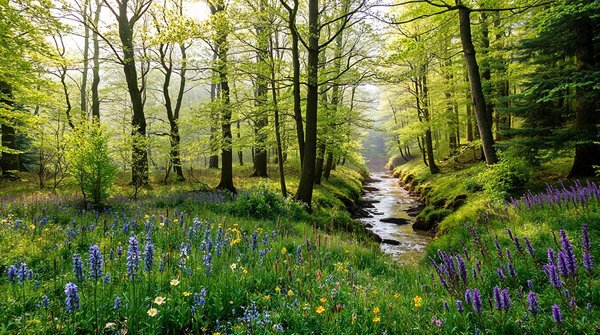 How can you make the most of a camping trip in the UK during spring?